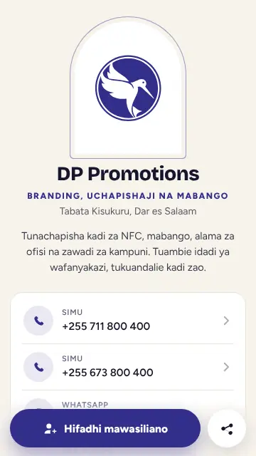 Mfano wa mtindo wa Tao