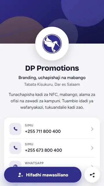 Mfano wa mtindo wa Bendi